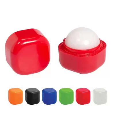 branded Lip Balm Cube, from our range of promotional Sunscreen & Lip Balm