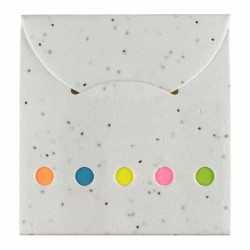 branded Daisy Seed Sticky Note Pad, from our range of promotional Printed Post It Notes