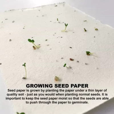 branded Lavender Seed Sticky Note Pad, from our range of promotional Printed Post It Notes