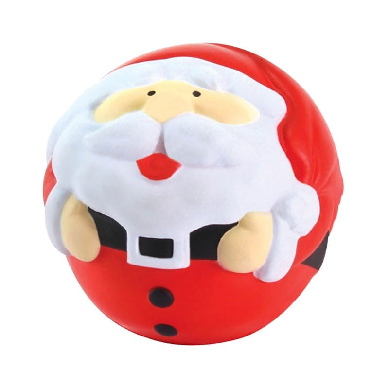 branded Stress Santa, from our range of promotional Stress Shapes