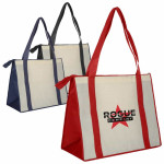 branded Non Woven Large Zipped Shopping Bag, from our range of promotional Non Woven Tote Bags