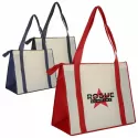 branded Non Woven Large Zipped Shopping Bag, from our range of promotional Non Woven Tote Bags
