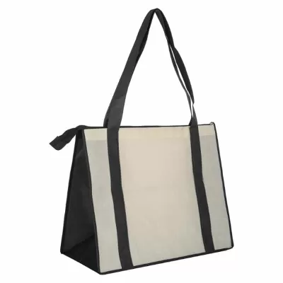 branded Non Woven Large Zipped Shopping Bag, from our range of promotional Non Woven Tote Bags