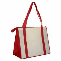 branded Non Woven Large Zipped Shopping Bag, from our range of promotional Non Woven Tote Bags