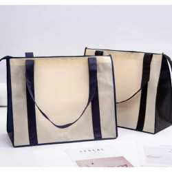 branded Non Woven Large Zipped Shopping Bag, from our range of promotional Non Woven Tote Bags