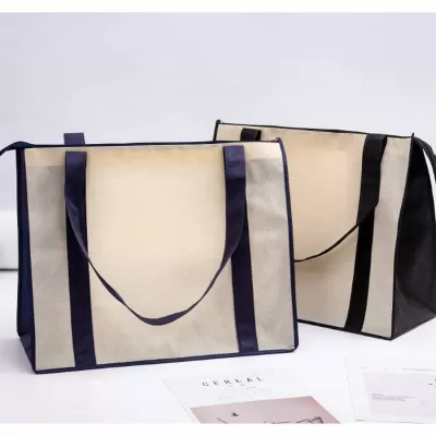 branded Non Woven Large Zipped Shopping Bag, from our range of promotional Non Woven Tote Bags