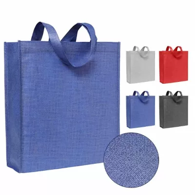 branded Premium Patterned Non Woven Bag, from our range of promotional Non Woven Tote Bags