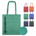 branded Silver Line Patterned Non Woven Bag, from our range of promotional Non Woven Tote Bags