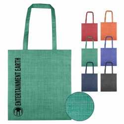 branded Silver Line Patterned Non Woven Bag, from our range of promotional Non Woven Tote Bags