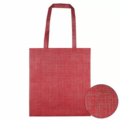 branded Silver Line Patterned Non Woven Bag, from our range of promotional Non Woven Tote Bags