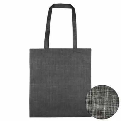 branded Silver Line Patterned Non Woven Bag, from our range of promotional Non Woven Tote Bags