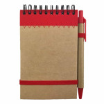 branded Banya Recycled Paper Jotter Pad, from our range of promotional Spiral NoteBooks