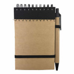 branded Banya Recycled Paper Jotter Pad, from our range of promotional Spiral NoteBooks