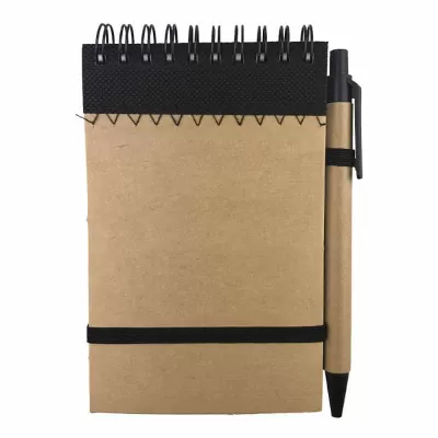 branded Banya Recycled Paper Jotter Pad, from our range of promotional Spiral NoteBooks
