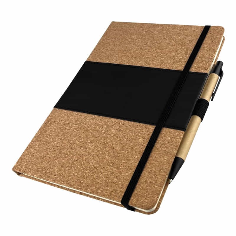 branded Dickens Notebook With Pen A5, from our range of promotional Promotional Journals & Notebooks