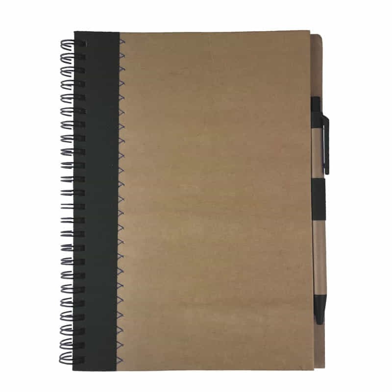 branded Envi Recycled Paper Notebook A5, from our range of promotional Promotional Journals & Notebooks