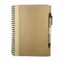 branded Envi Recycled Paper Notebook A5, from our range of promotional Promotional Journals &amp; Notebooks