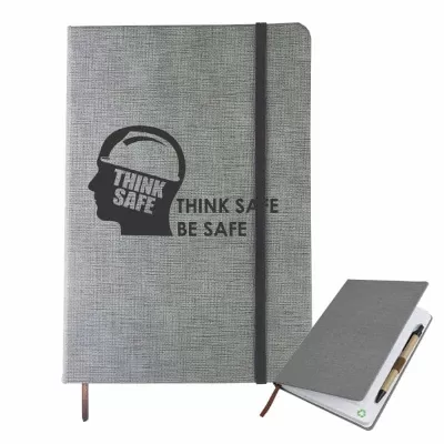 branded Textured PU Notebook A5, from our range of promotional Promotional Journals & Notebooks