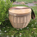 Picnic Sets  - Scotch Wicker Picnic Cooler Basket(round)