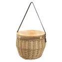 branded Scotch Wicker Picnic Cooler Basket(round), from our range of promotional Picnic Sets