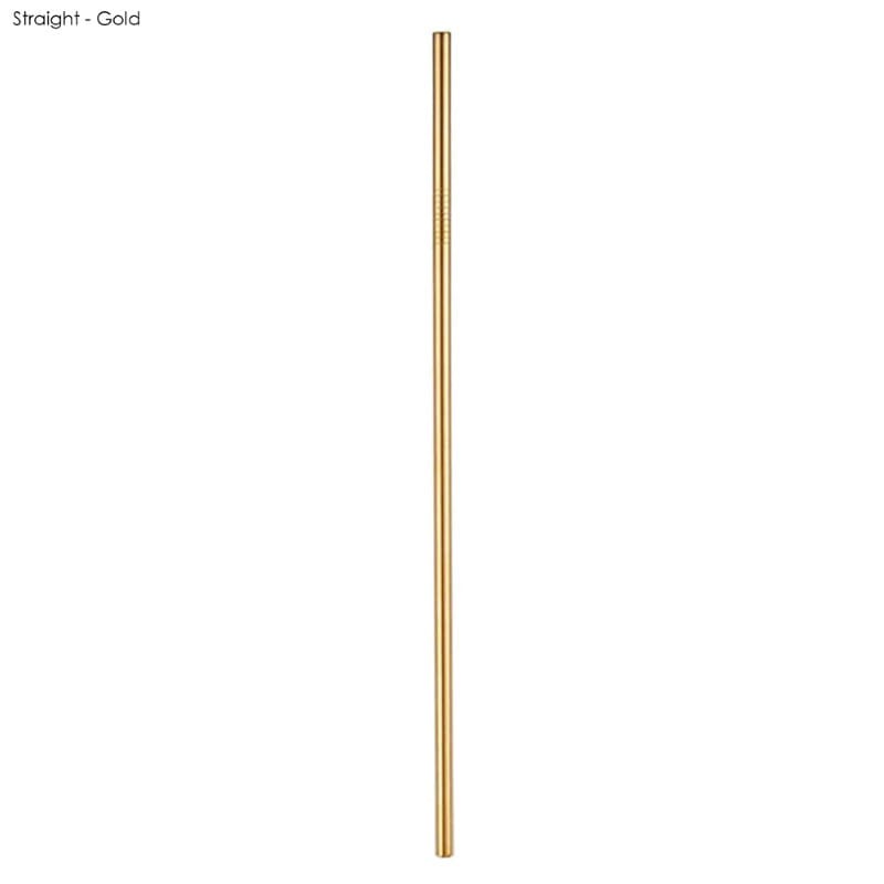 branded Stainless Steel Straw 6MM x 266MM, from our range of promotional Cutlery and Straws