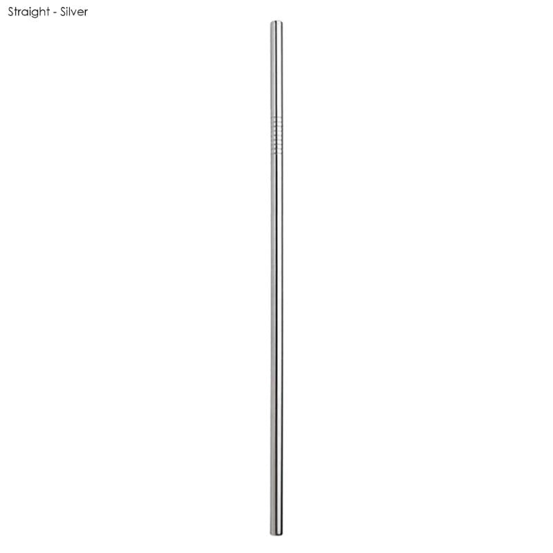 branded Stainless Steel Straw 6MM x 266MM, from our range of promotional Cutlery and Straws