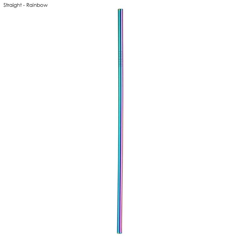 branded Stainless Steel Straw 6MM x 266MM, from our range of promotional Cutlery and Straws