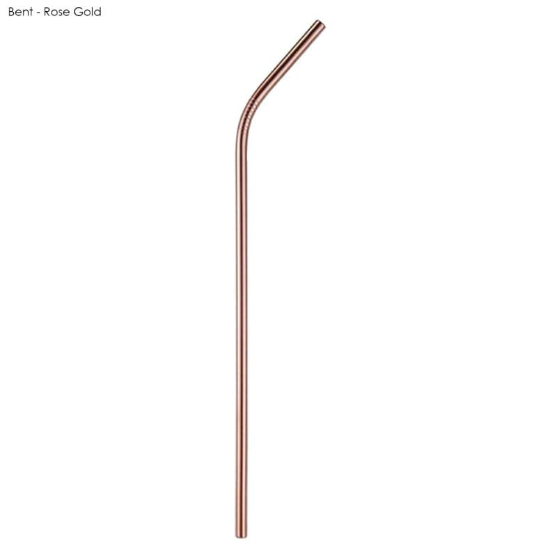 branded Stainless Steel Straw 6MM x 266MM, from our range of promotional Cutlery and Straws