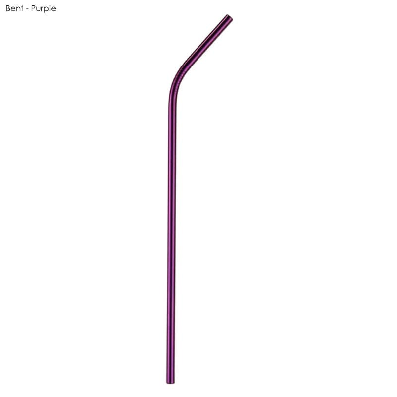 branded Stainless Steel Straw 6MM x 266MM, from our range of promotional Cutlery and Straws