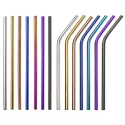 branded Stainless Steel Straw 8MM x 215MM, from our range of promotional Homeware Products
