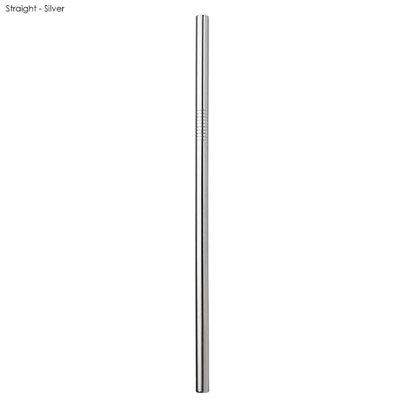 branded Stainless Steel Straw 8MM x 215MM, from our range of promotional Homeware Products