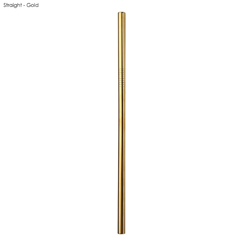 branded Stainless Steel Straw 8MM x 215MM, from our range of promotional Homeware Products
