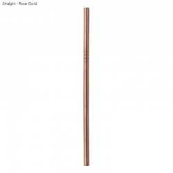 branded Stainless Steel Straw 8MM x 215MM, from our range of promotional Homeware Products