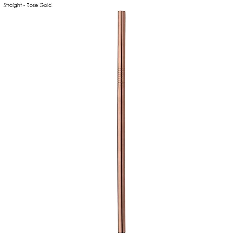 branded Stainless Steel Straw 8MM x 215MM, from our range of promotional Homeware Products