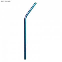 branded Stainless Steel Straw 8MM x 215MM, from our range of promotional Homeware Products