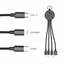 branded Bottle Opener Charging Cable, from our range of promotional USB Hubs & Cables