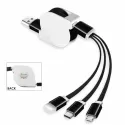 branded Kyomo Retractable Charging Cable, from our range of promotional USB Hubs &amp; Cables