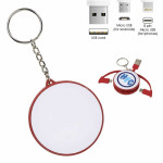 branded Charging Cable Key Ring, from our range of promotional Metal Keyrings