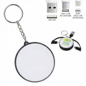 branded Charging Cable Key Ring, from our range of promotional Metal Keyrings