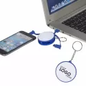 branded Charging Cable Key Ring, from our range of promotional Metal Keyrings