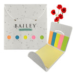 Printed Post It Notes  - Corn Poppy Seed Sticky Note Pad