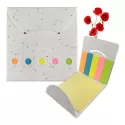 branded Corn Poppy Seed Sticky Note Pad, from our range of promotional Printed Post It Notes