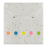 Printed Post It Notes  - Corn Poppy Seed Sticky Note Pad