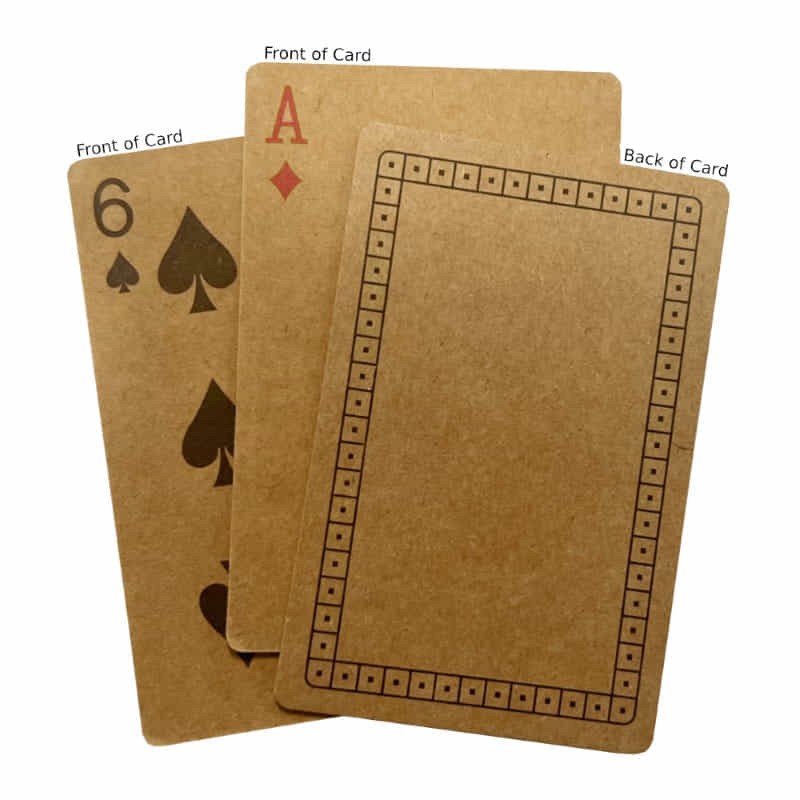 branded Eco Recycled Playing Card, from our range of promotional Executive Toys and Games