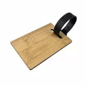 branded Bamboo Luggage Tag, from our range of promotional Luggage Tags