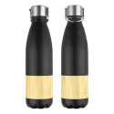 branded Barvalia Vacuum Drink Bottle 450ml, from our range of promotional Drink Bottles - Metal
