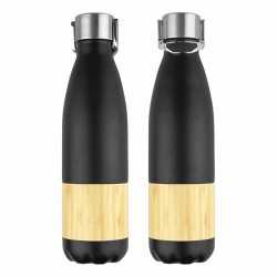 branded Barvalia Vacuum Drink Bottle 450ml, from our range of promotional Drink Bottles - Metal