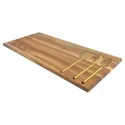 branded Yeto Cheeseboard &amp; Knife Set, from our range of promotional Cheese Gift Sets