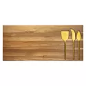 branded Yeto Cheeseboard &amp; Knife Set, from our range of promotional Cheese Gift Sets