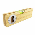 branded Spirt Bamboo Bottle Opener Leveller, from our range of promotional Bottle Openers